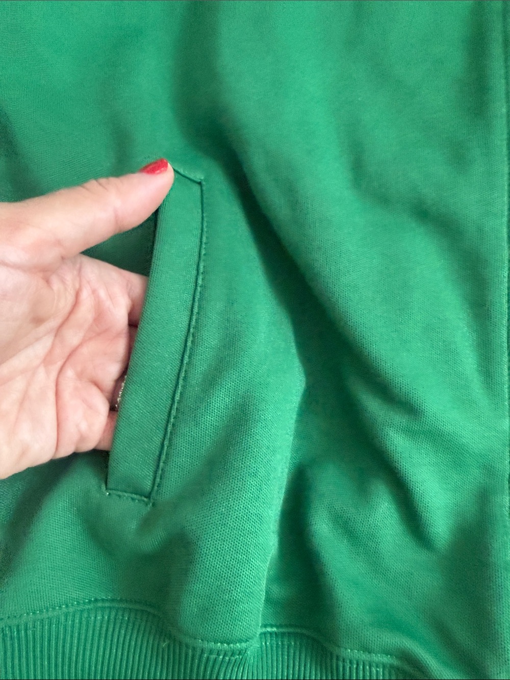 Fred Perry Green Track VTG Jacket with White Laurel Taping Sz L - Picture 6 of 14